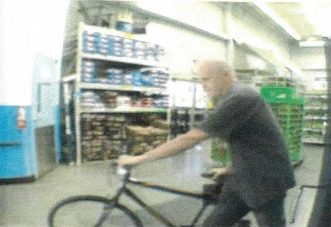 The FBI released this photo on Friday of fugitive lawyer Eric C. Conn at a Walmart in New Mexico.