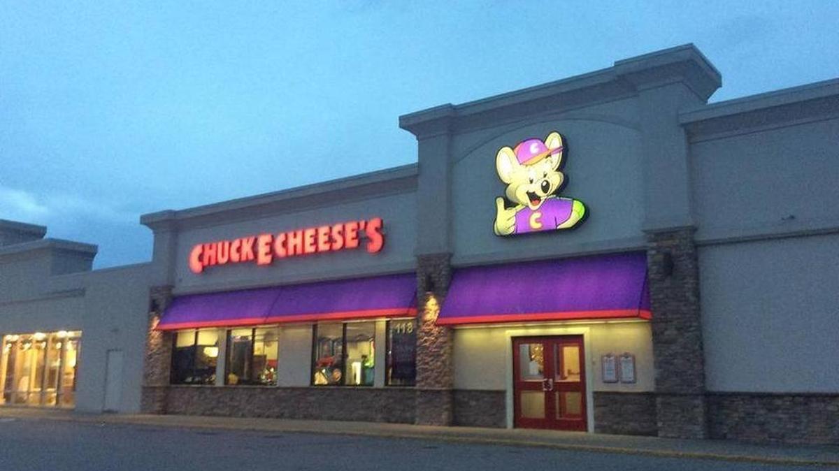 The Lexington Chuck E. Cheese’s in the Woodhill shopping center.