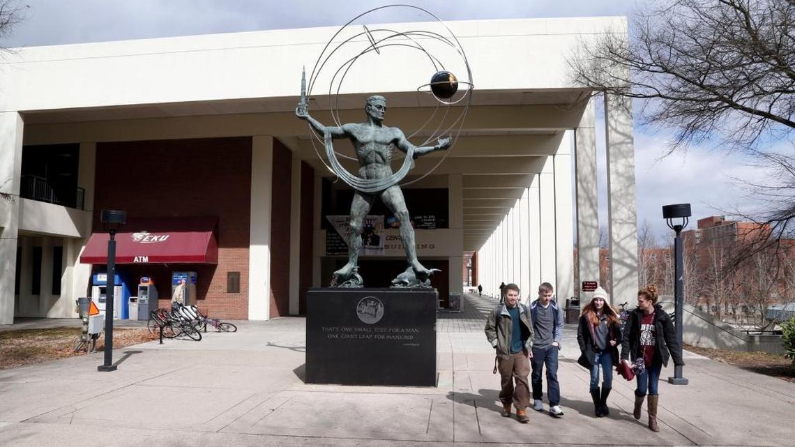 EKU President Michael Benson announced $25 million in budget cuts on March 22, including lay-offs, program elimination and the closure of the Danville regional campus.