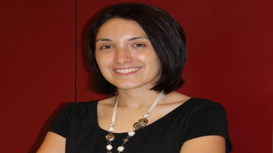 Michelle Areaux, a teacher at Edythe J. Hayes Middle School, who writes young adult fiction.