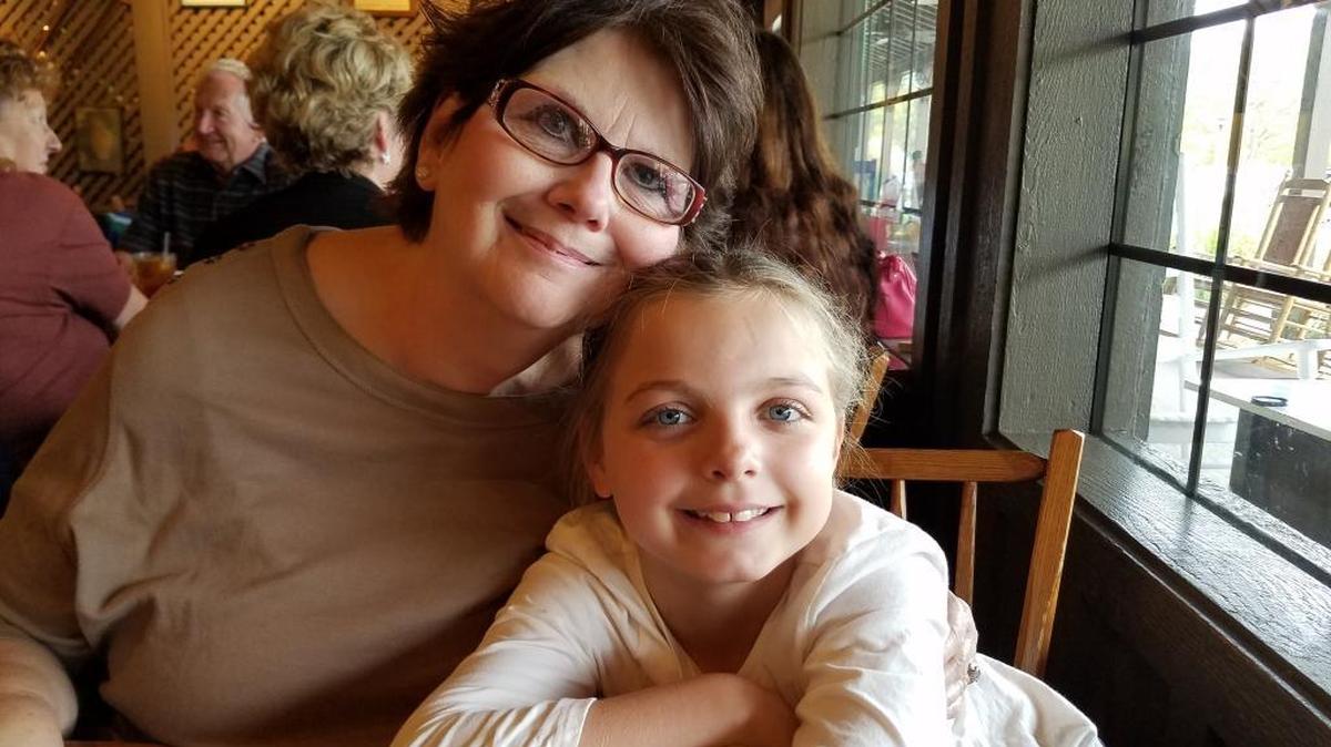 Suzanne Passovoy, left , wants Lexington first responders to participate in a program that allows vulnerable people at risk of wandering to wear a tracking device. Her adopted daughter, Brenna Walls, who has special needs recently bolted from her home and from a Fayette County elementary school and hid in bushes.