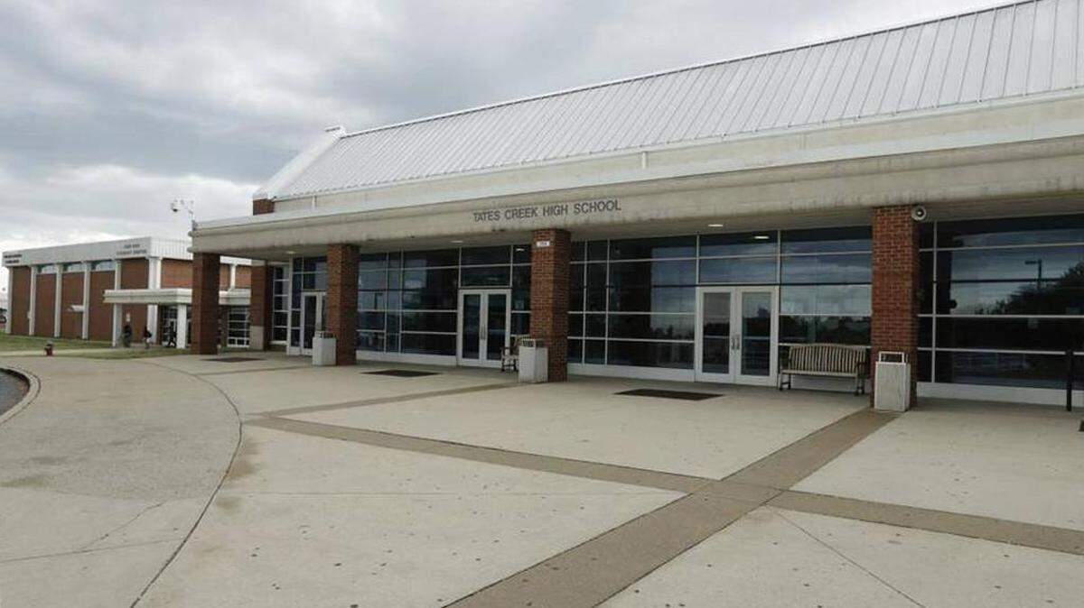 Tates Creek High School in Lexington.