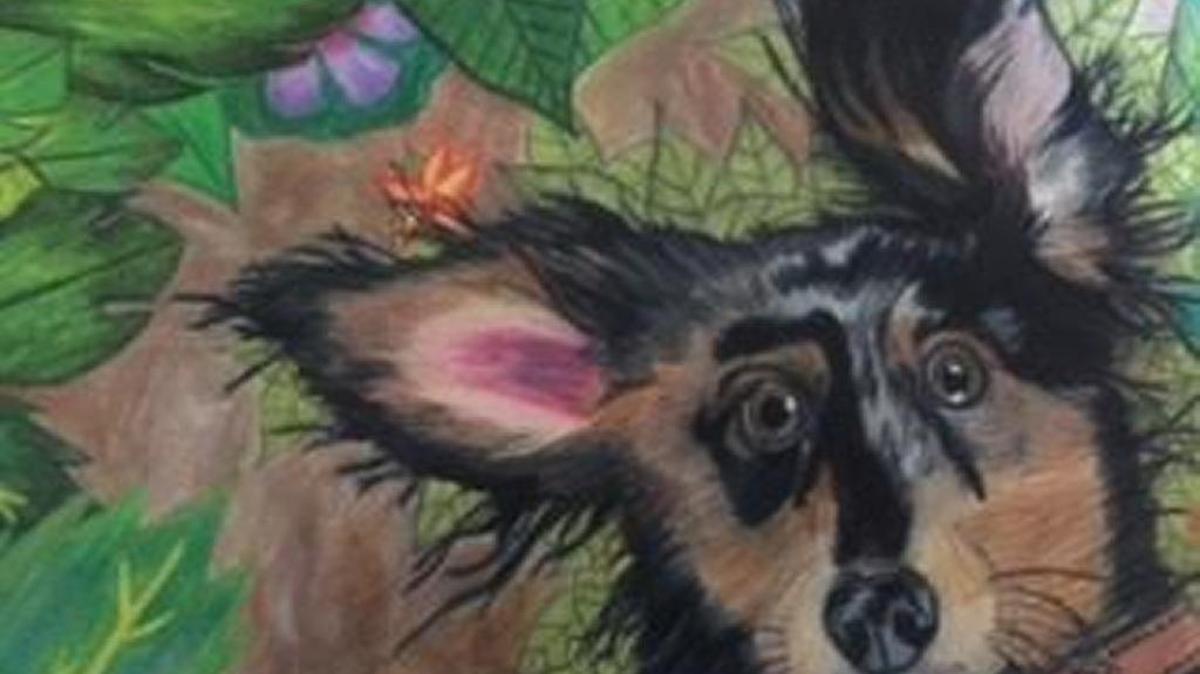 Kaitlyn Roark of Bryan Station High School was named the overall winner in the Sixth District’s 2017 Congressional Art Competition for her work, “Max in the Jungle.”