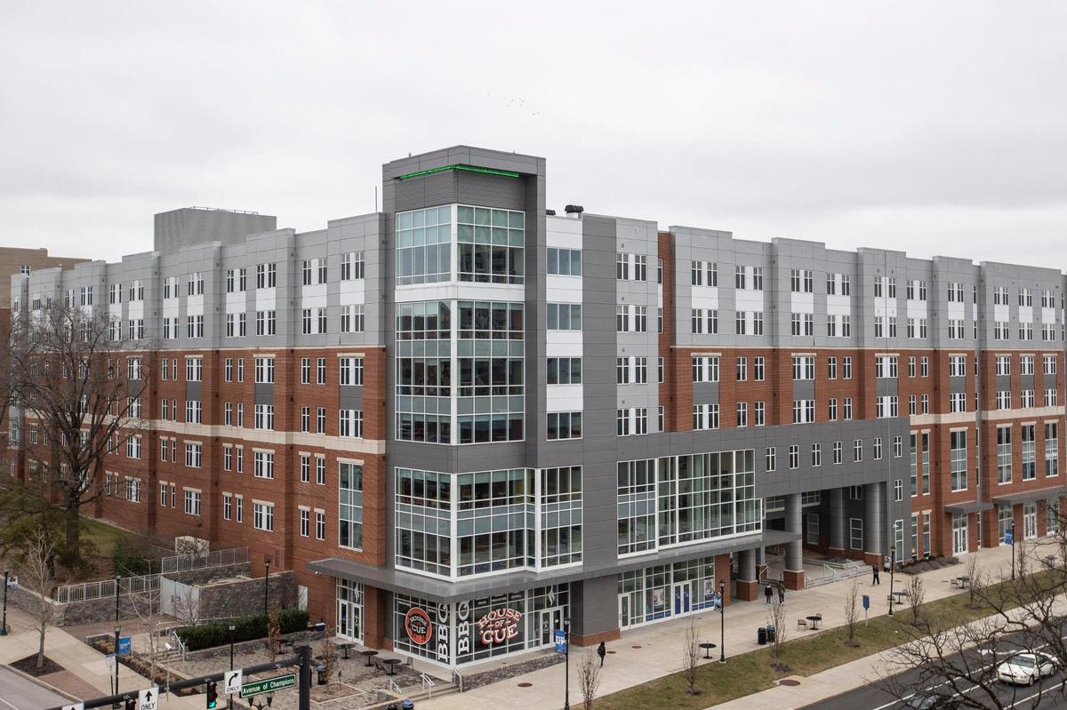 Holmes Hall on the University of Kentucky campus in Lexington, Ky. Wednesday, Jan. 27, 2021