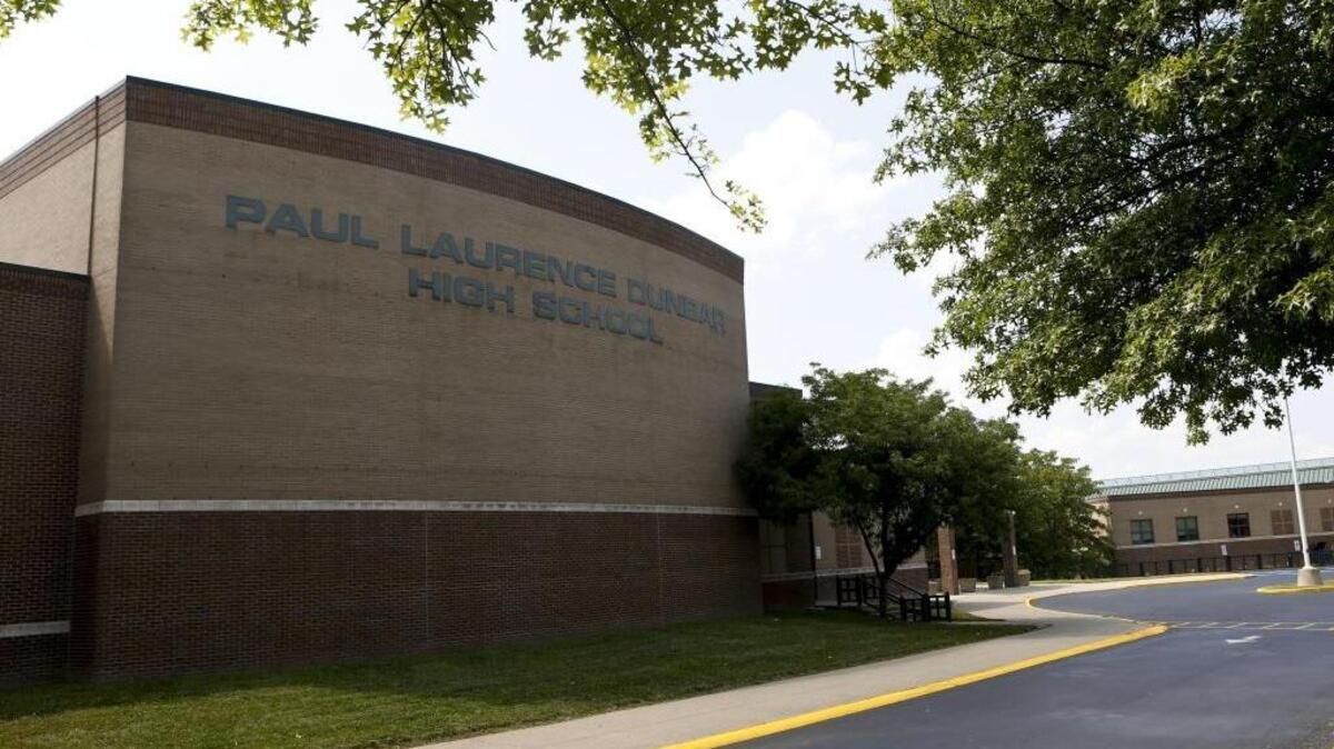 One of the community sessions will be in the cafeteria at Paul Laurence Dunbar High School.