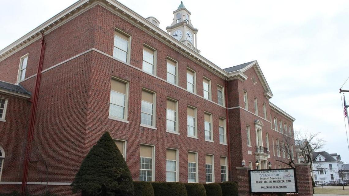 Fayette County Public Schools central offices at 701 East Main Street, Lexington.
