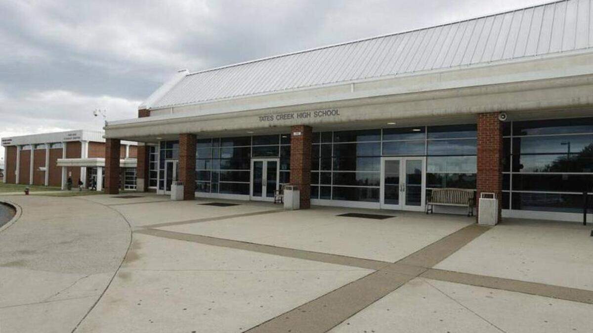 Tates Creek High School in Lexington.