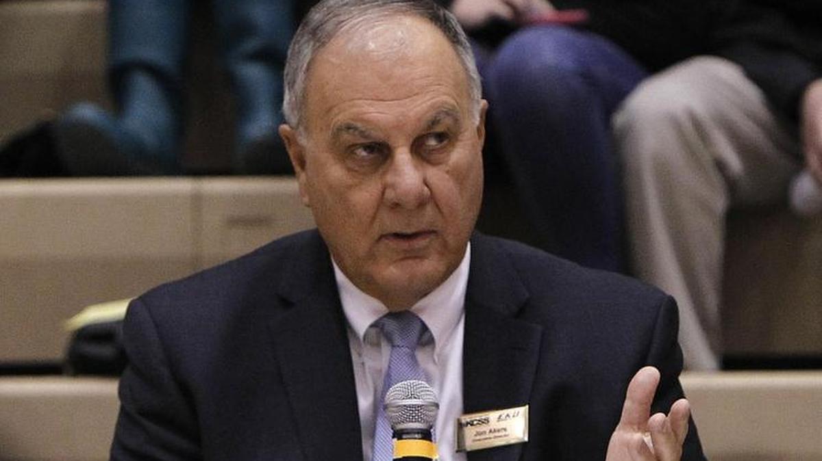 Jon Akers, executive director of Kentucky Center for School Safety, spoke in 2018 during a meeting of FCPS district safety advisory council.
