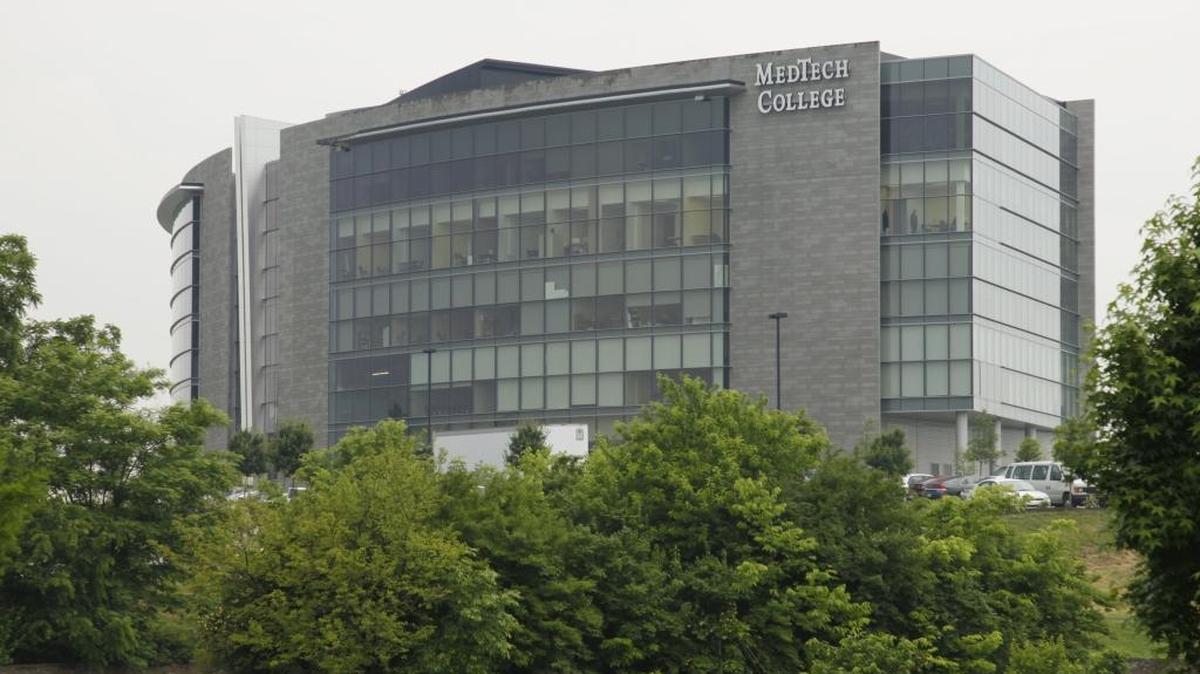 The MedTech College building in the Coldstream Research Campus off Newtown Pike in Lexington, Ky., on May 29, 2010, where a pair of barn owls were discovered nesting.