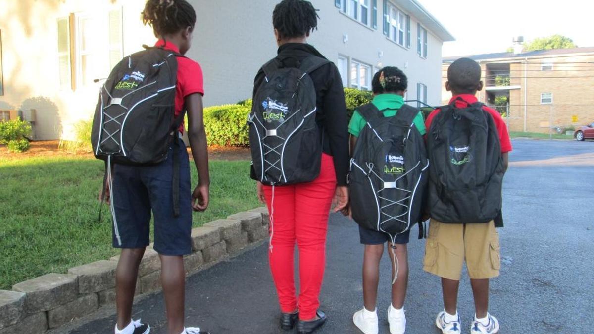 Many refugee children settling in Lexington attend Fayette County Public Schools and receive backpacks and other supplies through Kentucky Refugees Ministries. The district’s planned Newcomer Academy would work with community agencies to ease the transition for middle and high school students.