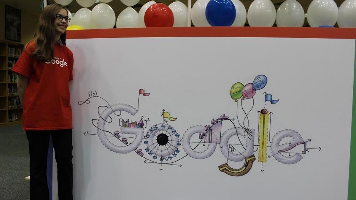 Maggie Cook-Allen, a junior at Paul Laurence Dunbar High School, is Kentucky’s winner in the eighth annual Doodle 4 Google art contest and advances to the national competition.