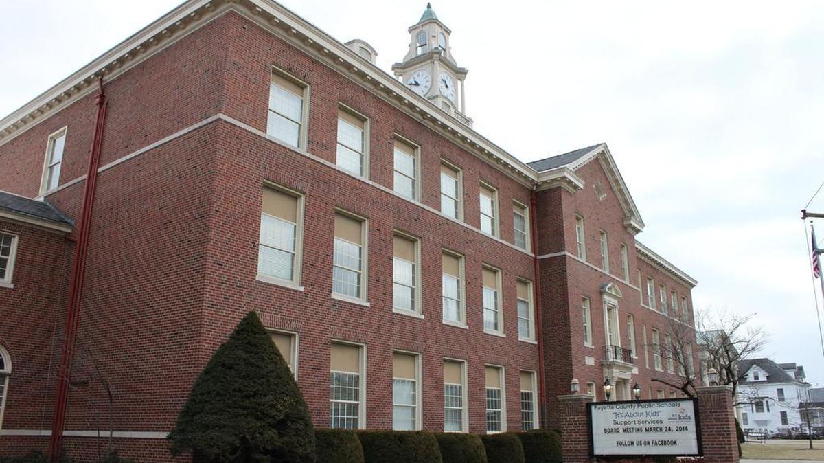Fayette County Public Schools central offices on East Main Street in Lexington.