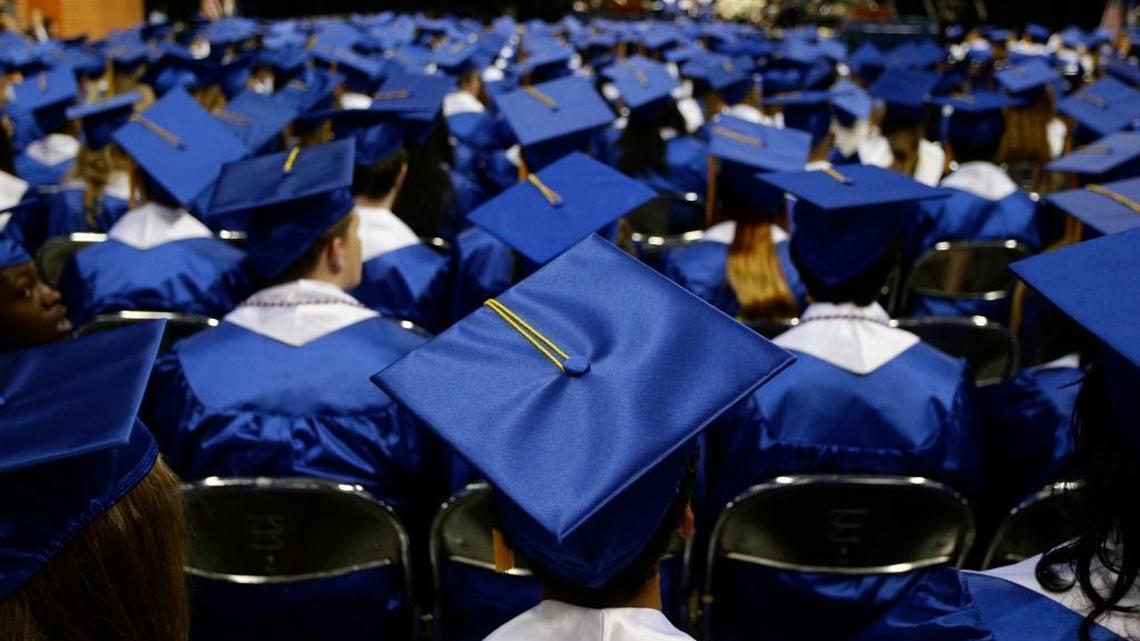 Henry Clay High School graduation on May 26, 2016 in Lexington.