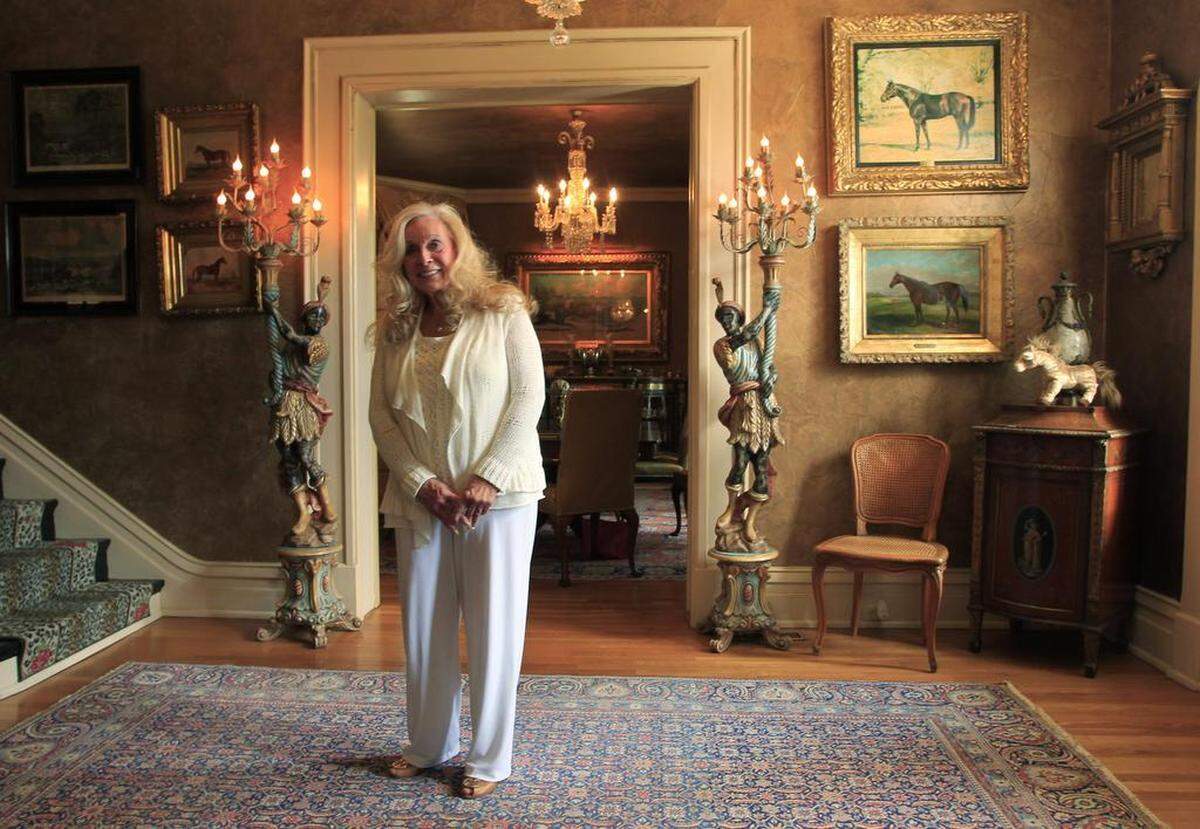 Anita Madden at her home at Hamburg Farm in Lexington. Photo by Pablo Alcalá | Staff