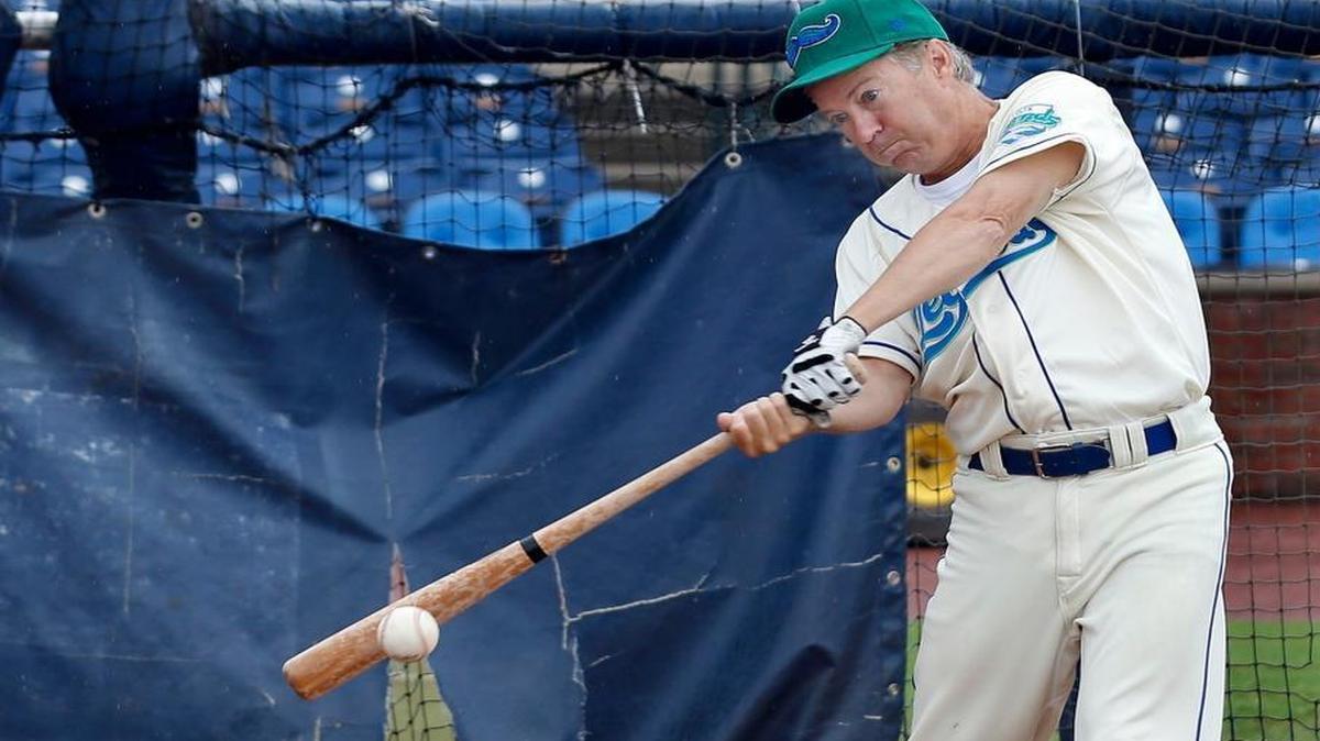 U.S. Sen. Rand Paul, R-Ky., took batting practice on Aug. 17 before the Lexington Legends played the West Virginia Power at Whitaker Bank Ballpark in Lexington. Paul also met with fans and threw out the first pitch.