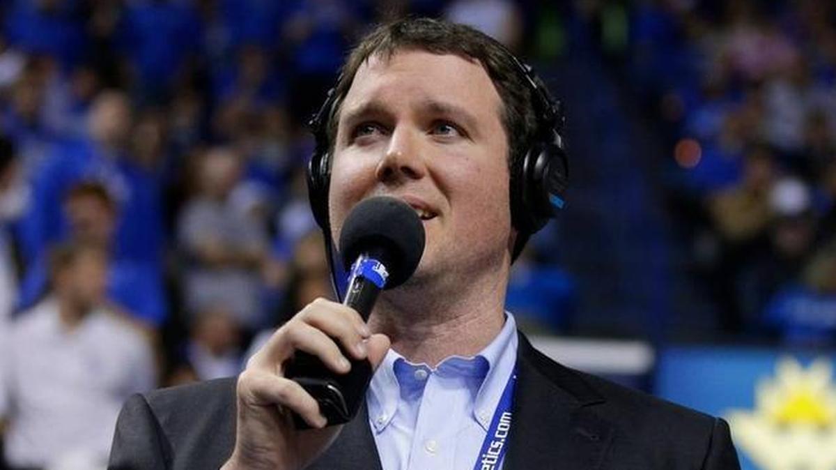 Matt Jones on the sidelines as Kentucky defeated Belmont 93-80 on Dec. 21, 2013, in Lexington.