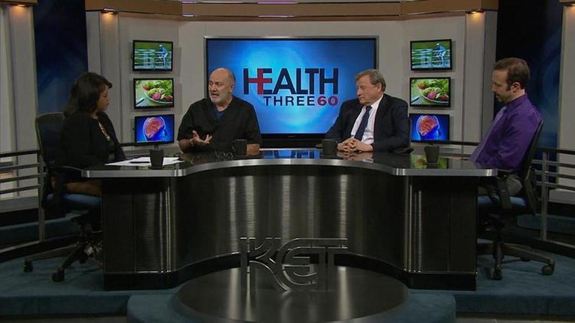 KET host Renee Shaw and guests spoke last December about opioid addiction on one of the station’s public affairs programs, Health Three60.