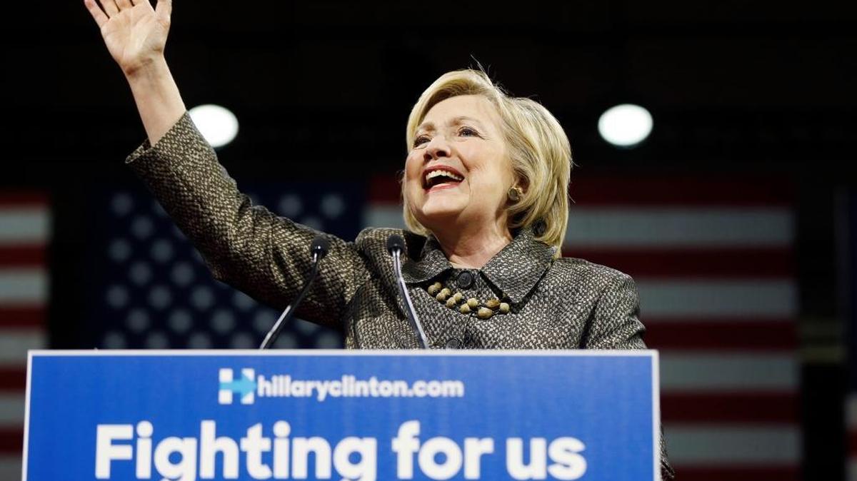 On April 26, Hillary Clinton spoke in Philadelphia on the night of Pennsylvania’s presidential primary.