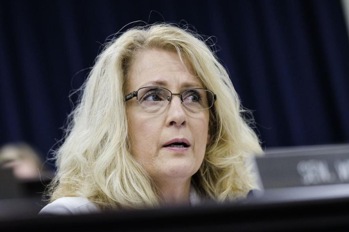 Senator Robin Webb explains her vote on the Senate's version of the state budget during a Senate Standing Committee on Appropriations and Revenue meeting in Capitol Annex room 131 in Frankfort, Ky. on Tuesday, March 20, 2018.