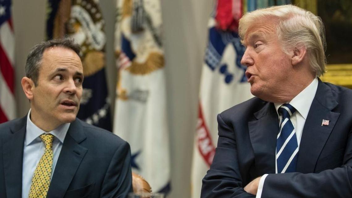 Bevin used a state plane for 67 trips to 29 states in 2 years. He won’t say why.