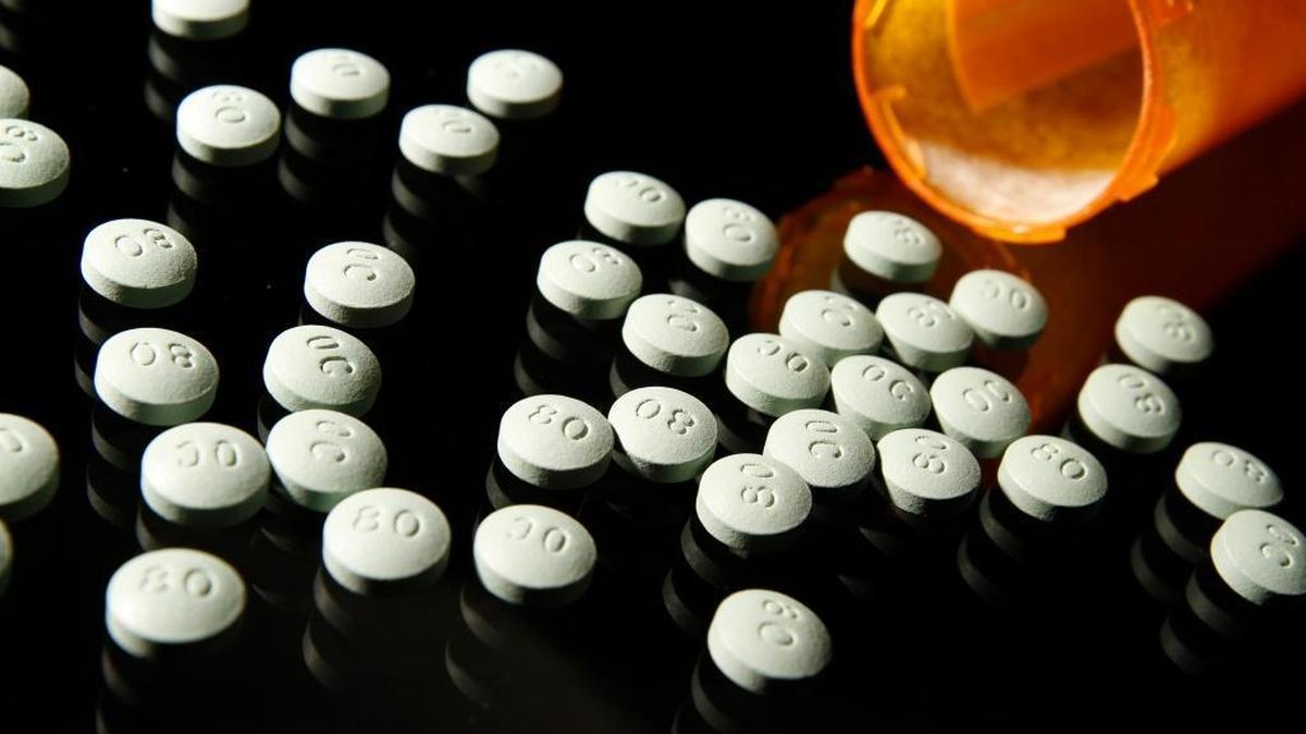 OxyContin, in 80 mg pills, in a 2013 file image.