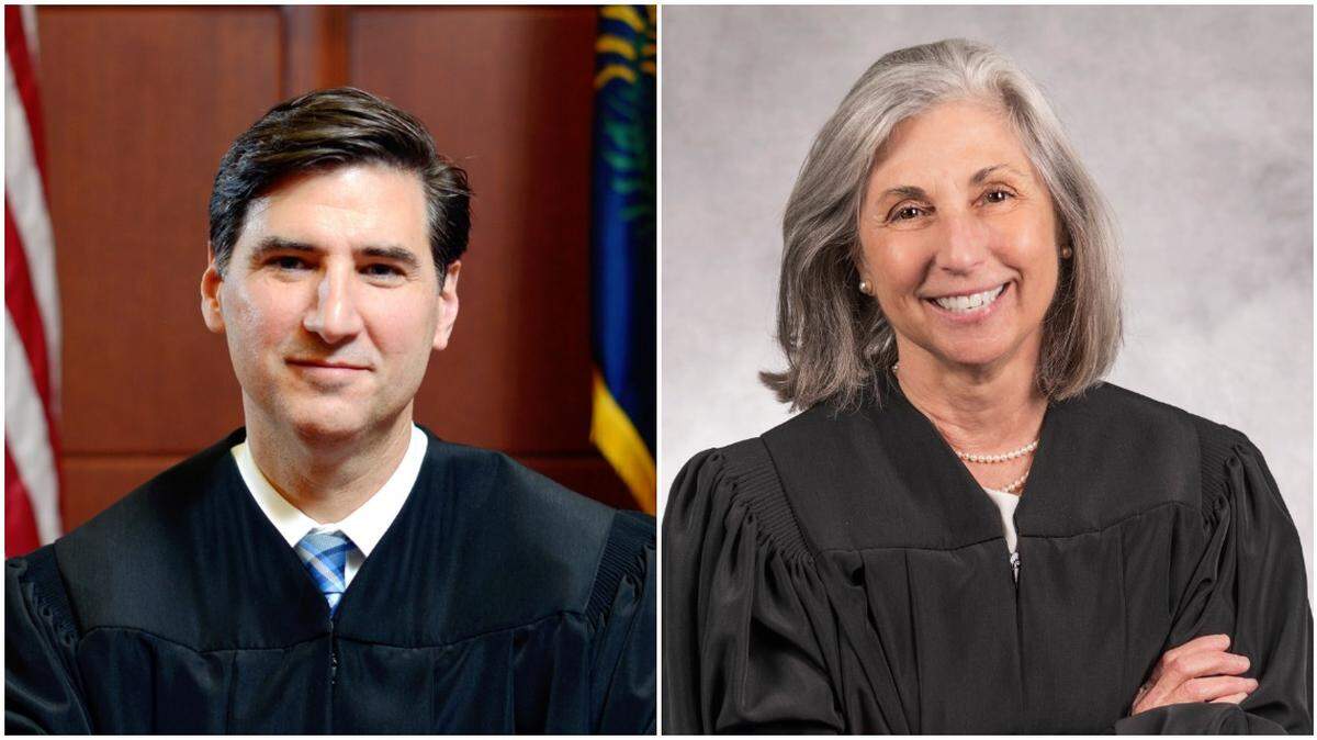 Judge John E. Reynolds and Judge Julie Muth Goodman