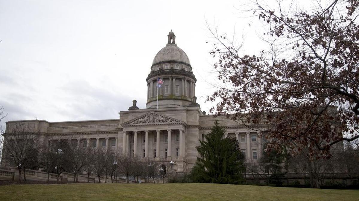 The Kentucky State Capitol in Frankfort, Ky., on Thursday, January 11, 2018.