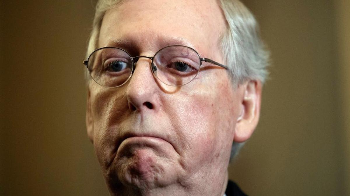 Kentucky’s Mitch McConnell, shown here on Capitol Hill last month, became Senate majority leader in 2014.