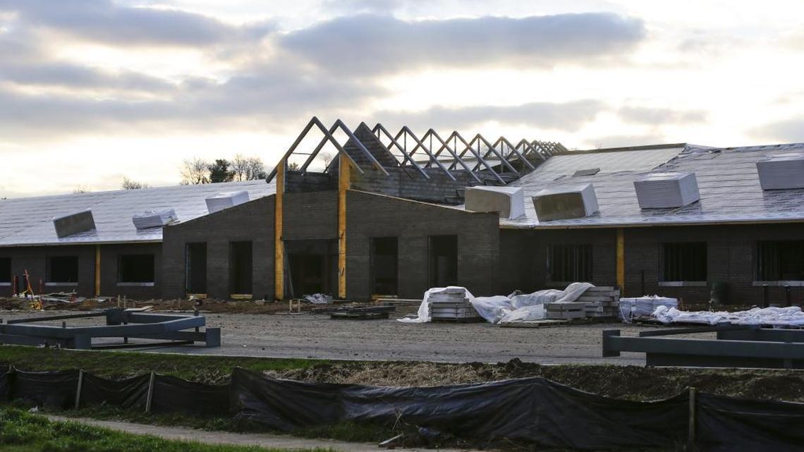 A new Fayette County elementary school under construction at 2550 Georgetown Road on Thursday, December 3, 2015 in Lexington, Ky.