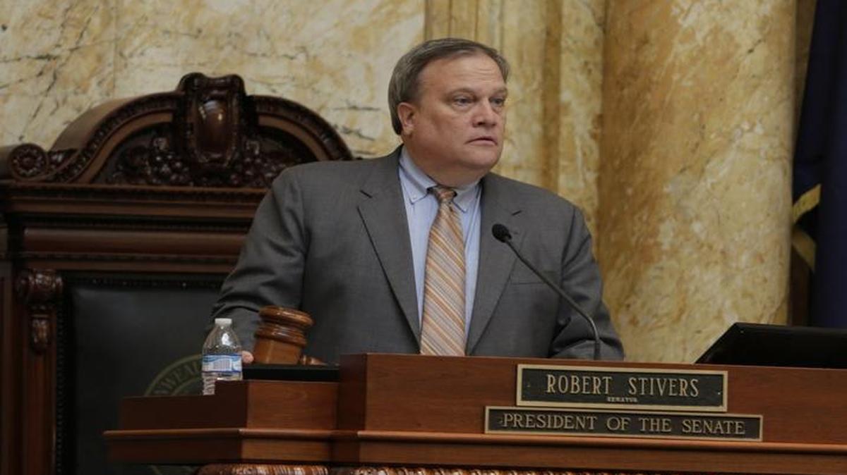 Senate President Robert Stivers-R-Manchester presided over the Senate in Frankfort, Ky., on April 1, 2016.