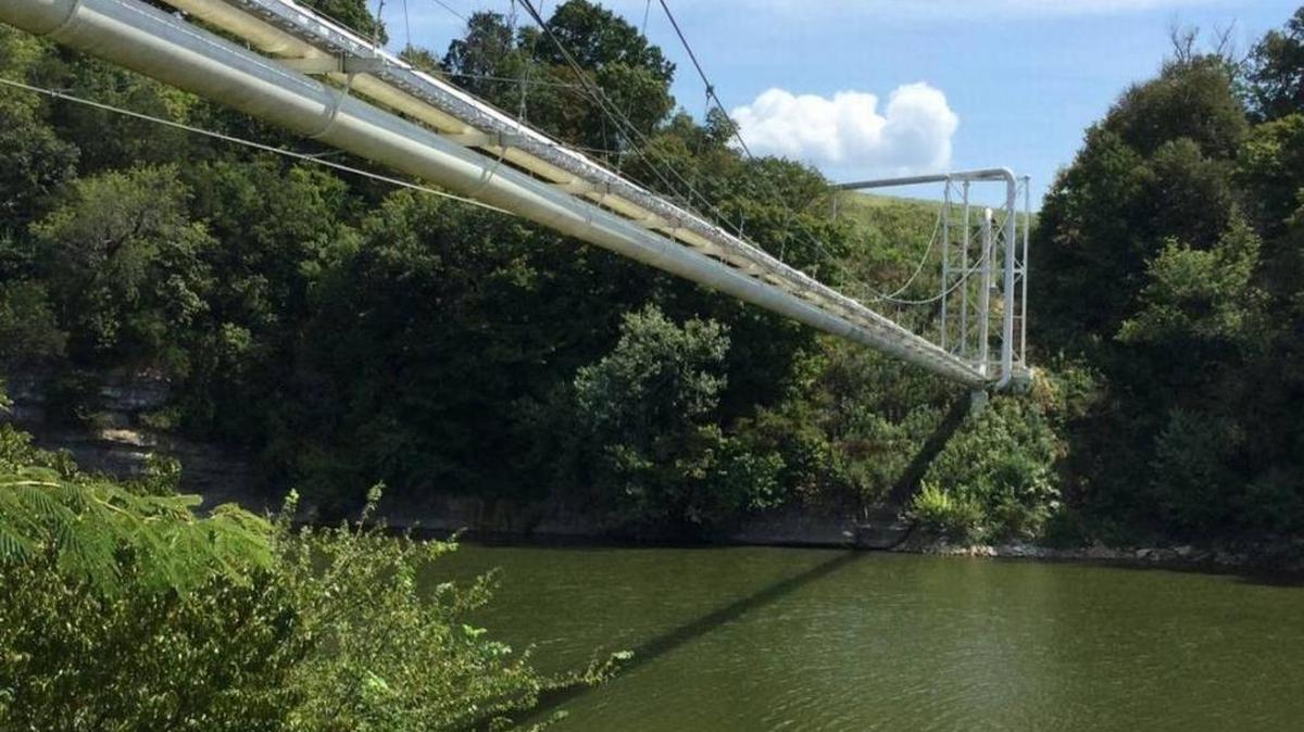The Tennessee Gas Pipeline crosses a portion of Herrington Lake between Boyle and Garrard counties. It carries natural gas now, but a proposed conversion means it would carry natural gas liquids. The project also would mean putting the pipeline through limestone beneath the lakebed.