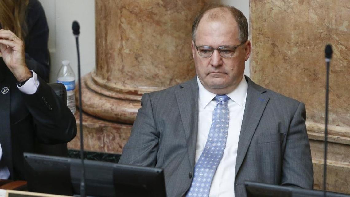 Former Speaker of the House Jeff Hoover, R-Jamestown