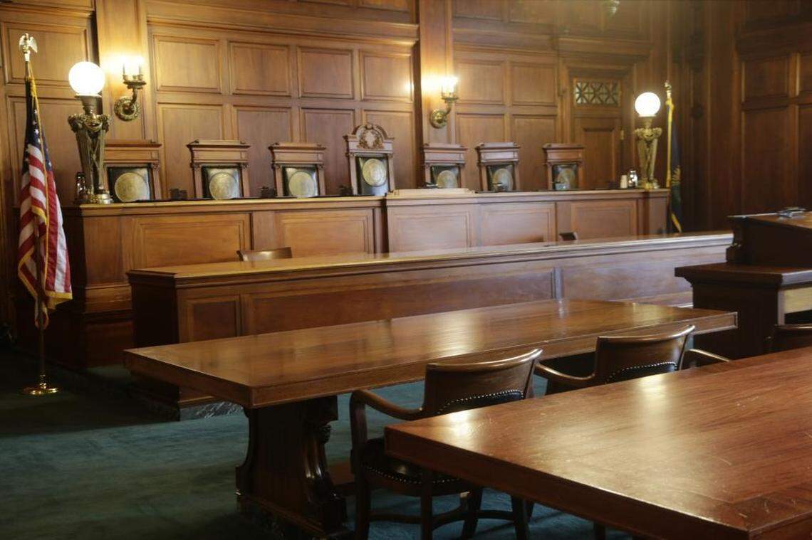Supreme Court Chambers at the Capitol in Frankfort, Ky, on Aug. 18, 2016.