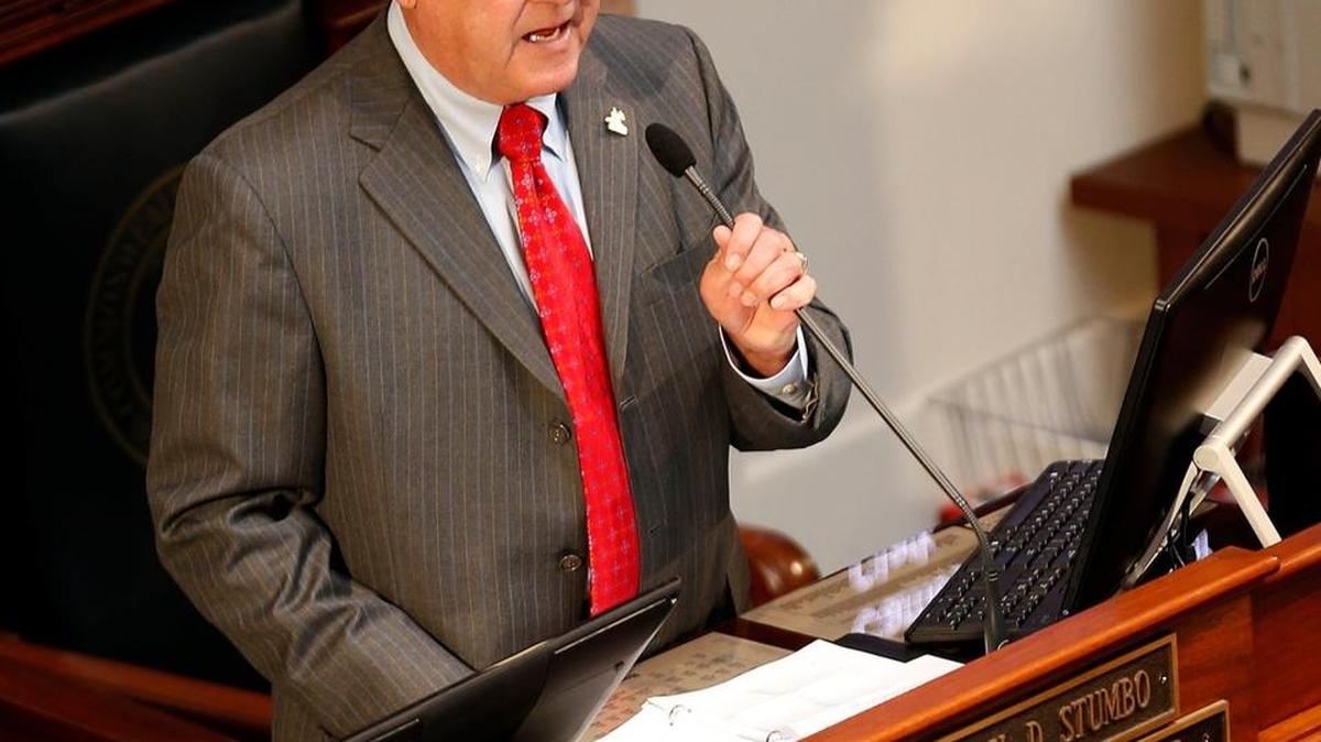 House Speaker Greg Stumbo, D-Prestonsburg, presided over the House of Representatives at the State Capitol in Frankfort, Ky., Tuesday, January 5, 2016.