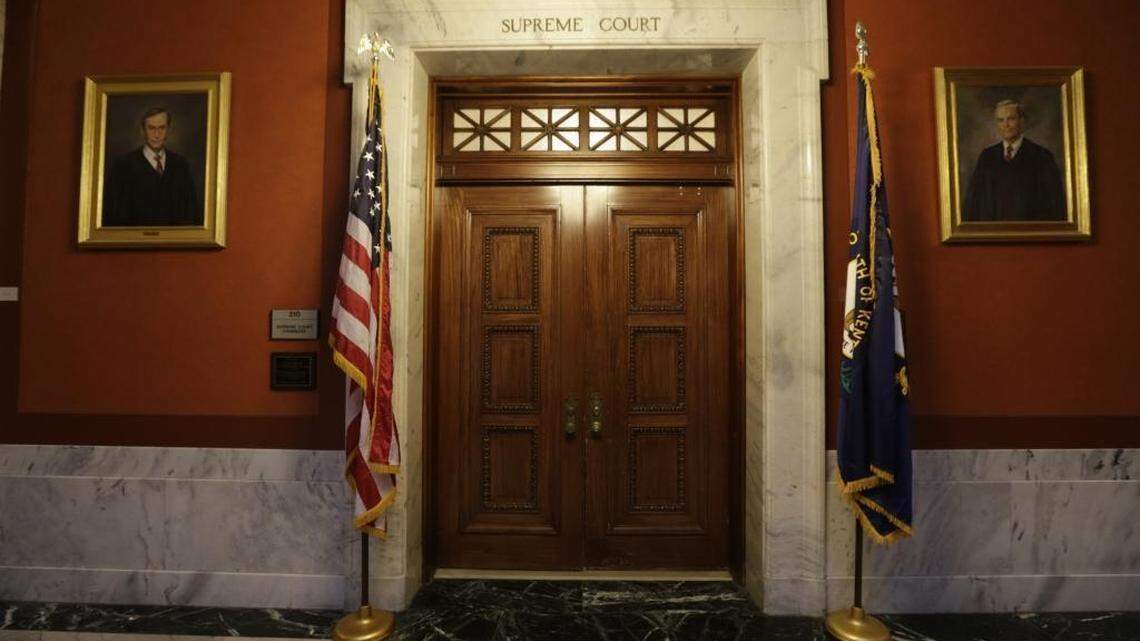 Supreme Court Chambers at the Capitol in Frankfort, Ky., on Aug. 18, 2016.