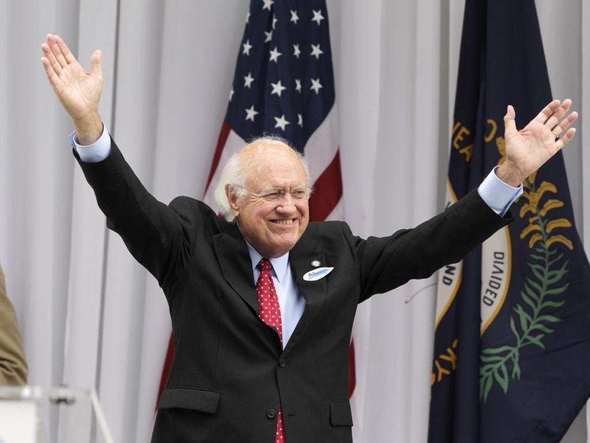 Former Gov and current state Sen. Julian Carroll in 2013. Carroll was asked to resign this week by fellow Democrats, but says he has no plans to do so.