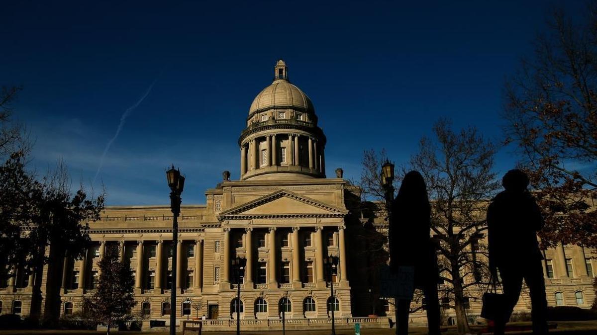 A general view of the Capitol during the General Assembly at the Kentucky State Capitol in Frankfort, Ky., on Wednesday, January 31, 2018.