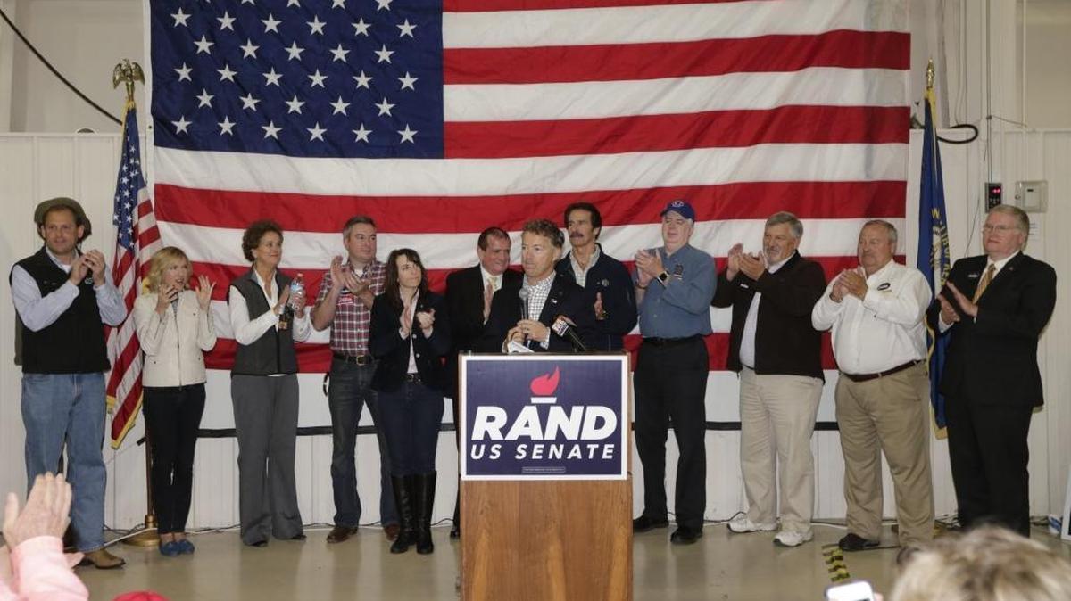 U.S. Sen. Rand Paul, R-Bowling Green, during his 2016 campaign.