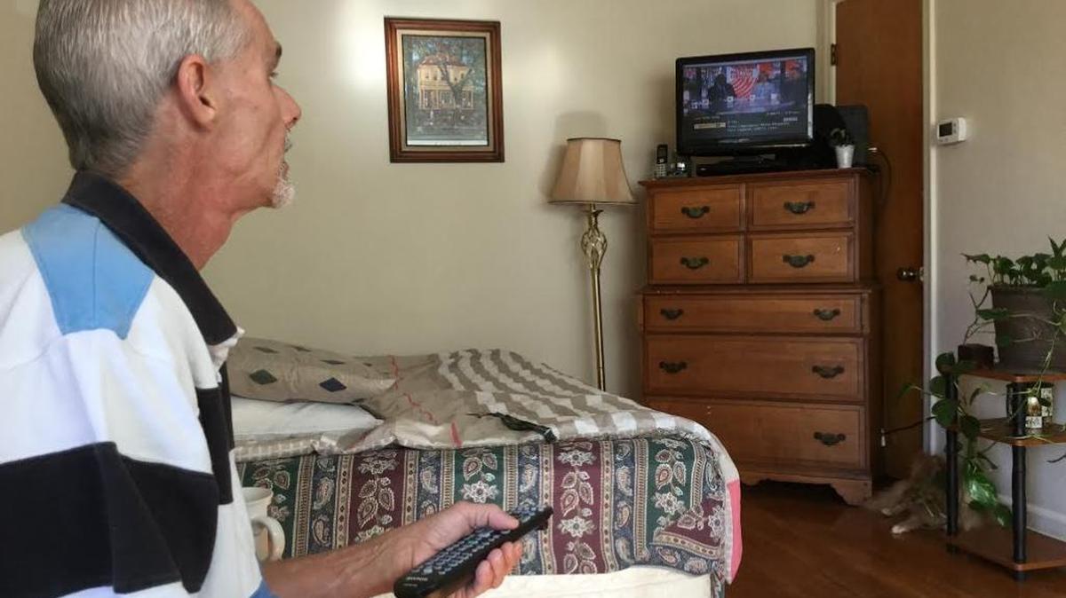 Daniel Fitzgerald shares a one-bedroom Lexington apartment with his disabled son. Charter Communications abruptly blacked out most of the family’s cable channels in late March and then demanded a $36 monthly rate increase, plus a $24 service fee, before it would restore them.