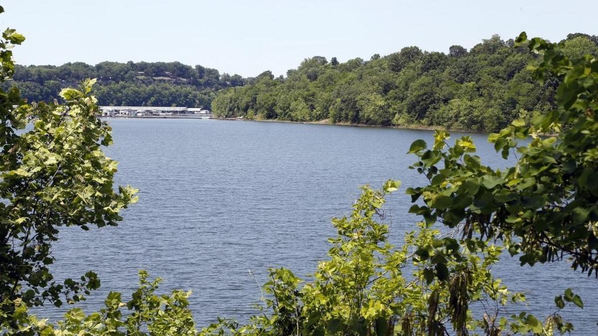 The view from the Burnside Island State Park in Pulaski County in 2014.