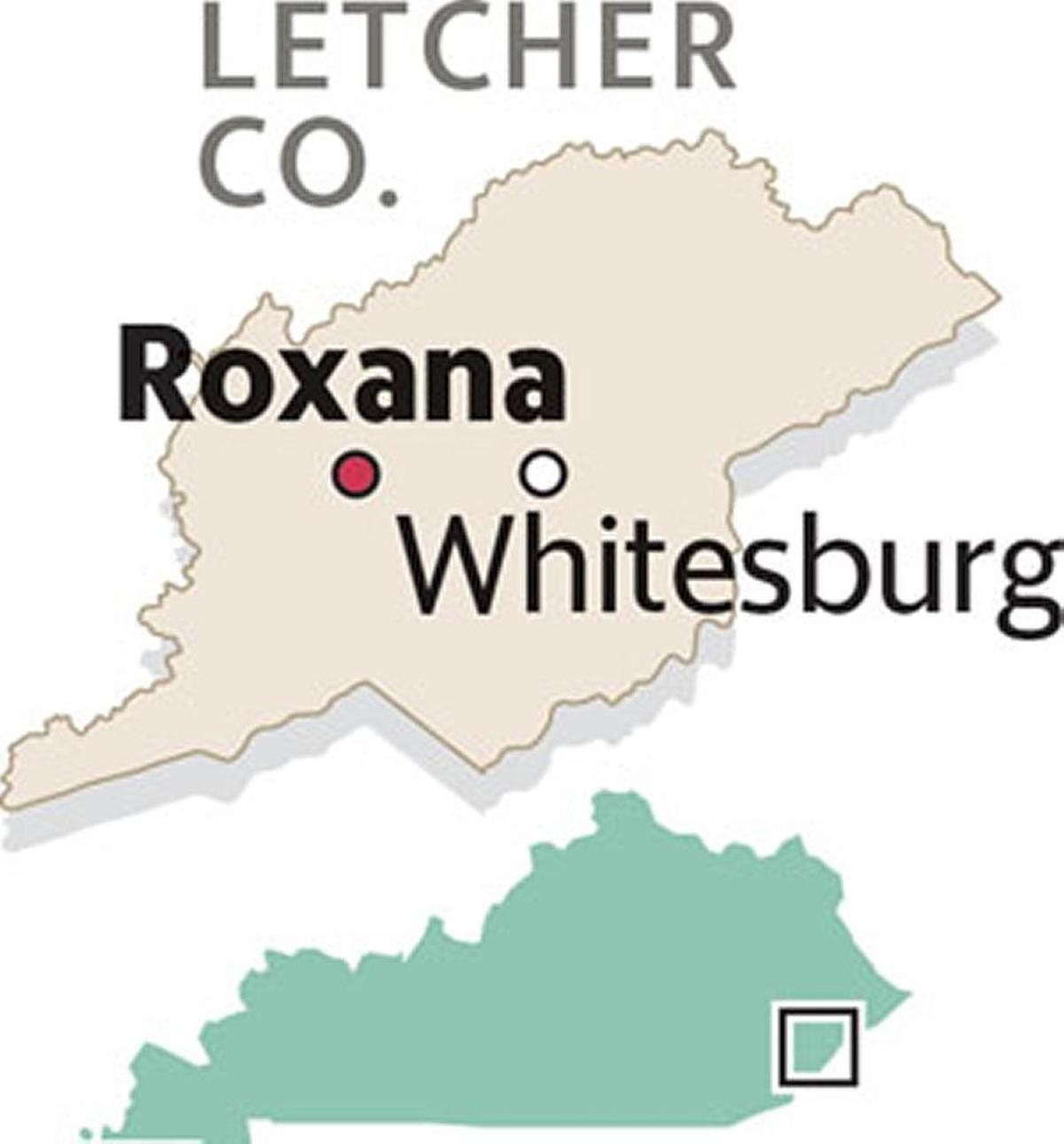 The initial site chosen for a federal prison in Letcher County was on a former surface mine at Roxana.