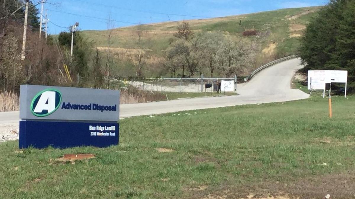 Radioactive waste was dumped at Advanced Disposal’s Blue Ridge Landfill, across the road from Estill County High School and Estill County Middle School.