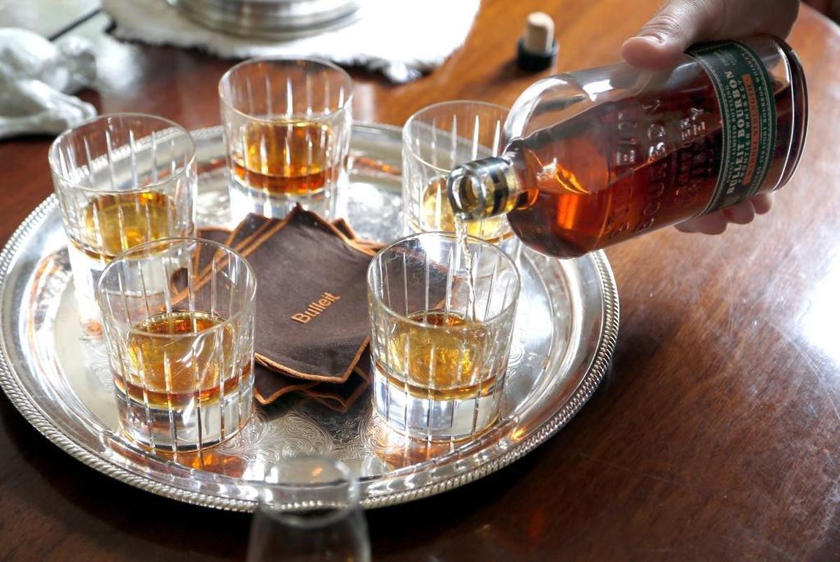 Bulleit Bourbon is the second Kentucky bourbon to report falling sales. Last week Wild Turkey’s parent said the bourbon’s sales were down as well.