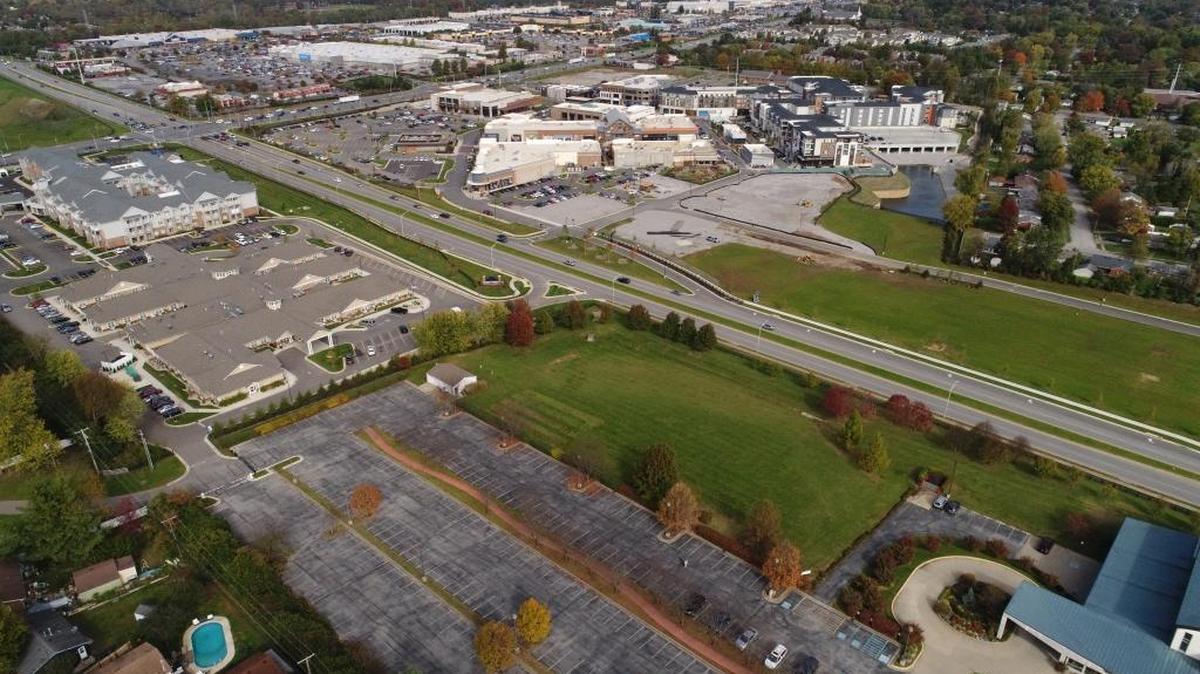 The Urban County Council is discussing whether to allow expansion into farmland or hold the line on development. This is a drone aerial photo of The Summit, a new development on Lexington’s south side.