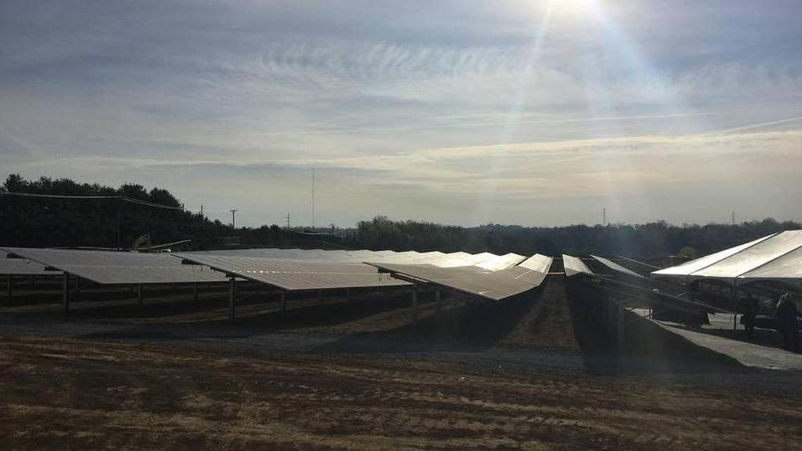 Kentucky Utilities operates a 10-megawatt solar facility on 50 acres at its E.W. Brown Plant on Lake Herrington near Harrodsburg.