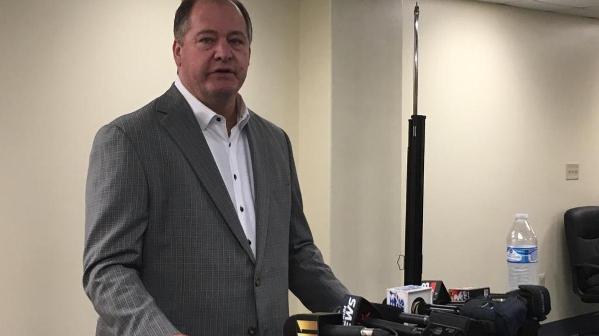 Former Kentucky House Speaker Jeff Hoover, R-Jamestown, resigned that post after reports that he and other members of his caucus had reached a secret settlement with a woman who alleged sexual harassment.