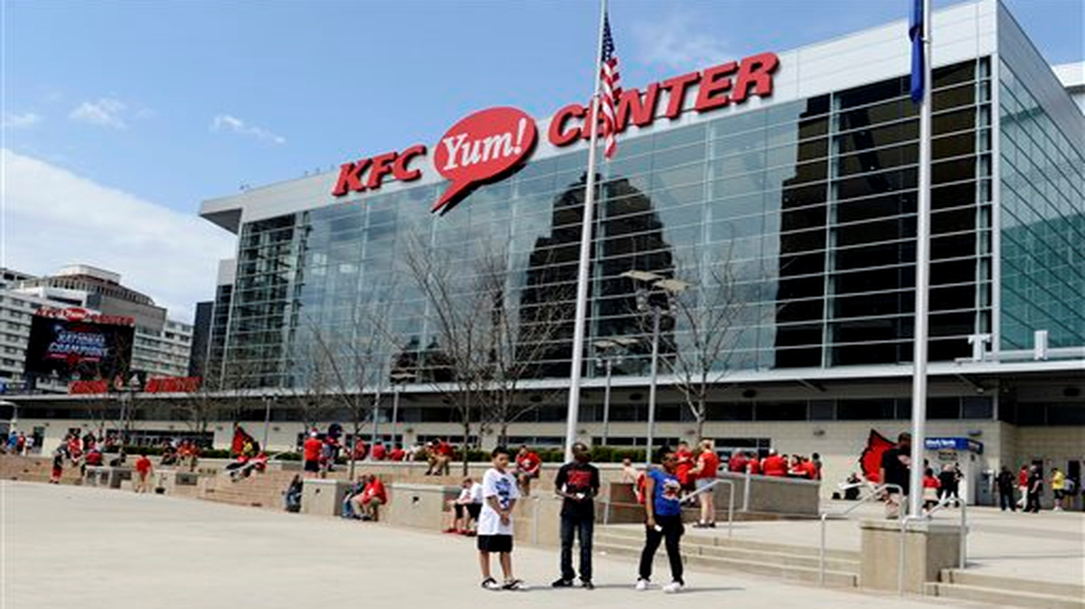 The KFC YUM! Center in Louisville