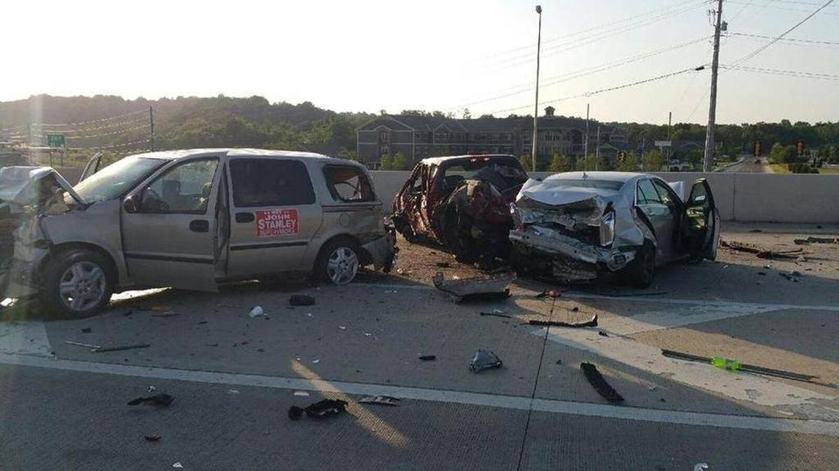 Seven vehicles and 18 people were involved in the crash that killed six in Chattanooga on June 25, 2015. The driver of the semitractor-trailer that plowed into a highway work-zone was using methamphetamine and had a history of crashes.