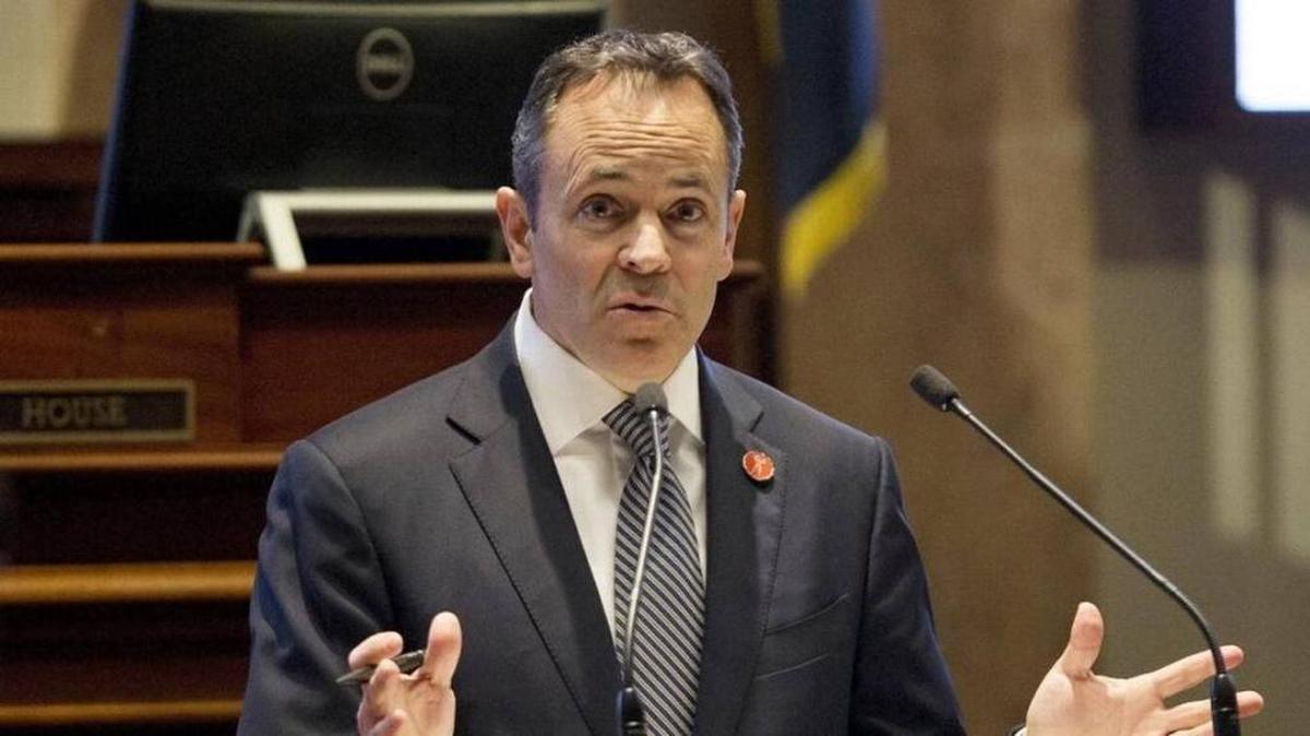 Kentucky Gov. Matt Bevin unveiled his budget proposal during a joint session of the General Assembly at the State Capitol Tuesday.