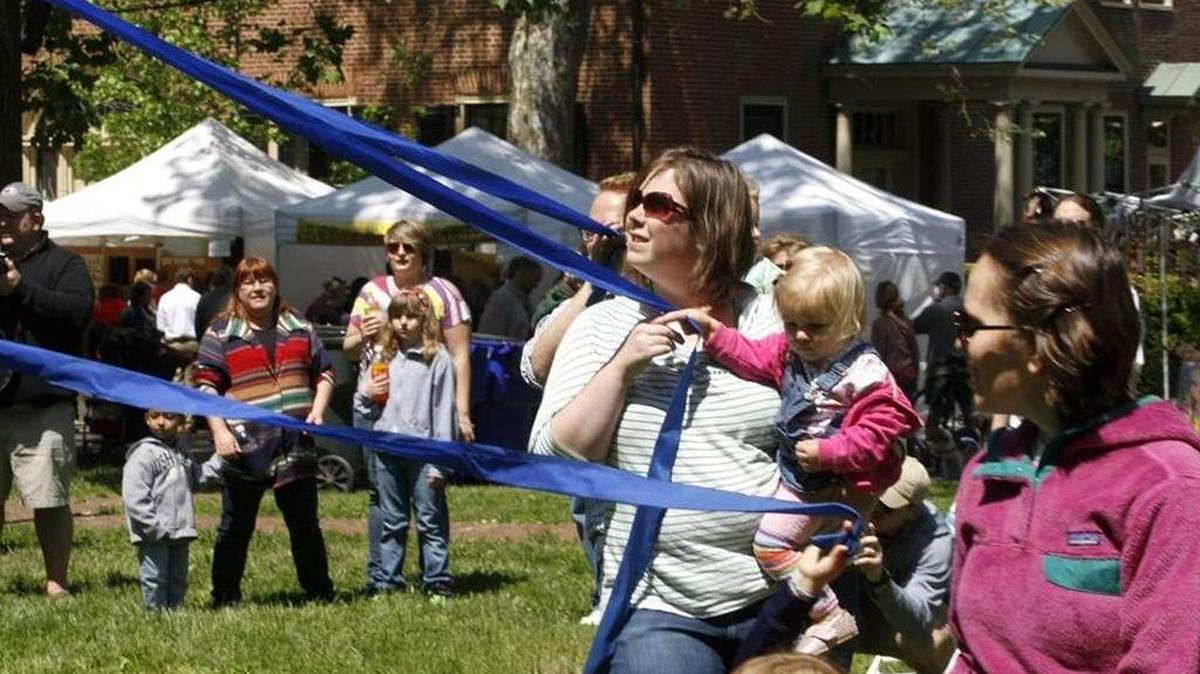 Mayfest in Gratz Park is a Mother’s Day weekend tradition in Lexington.